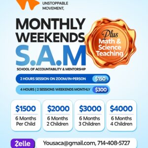 S.A.M (SCHOOL OF ACCOUNTABILITY AND MENTORSHIP)
